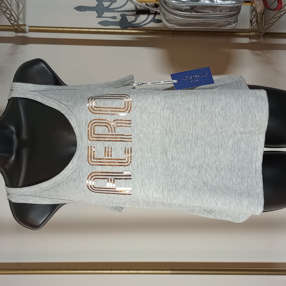AERO Tank Top Light Gray Size L